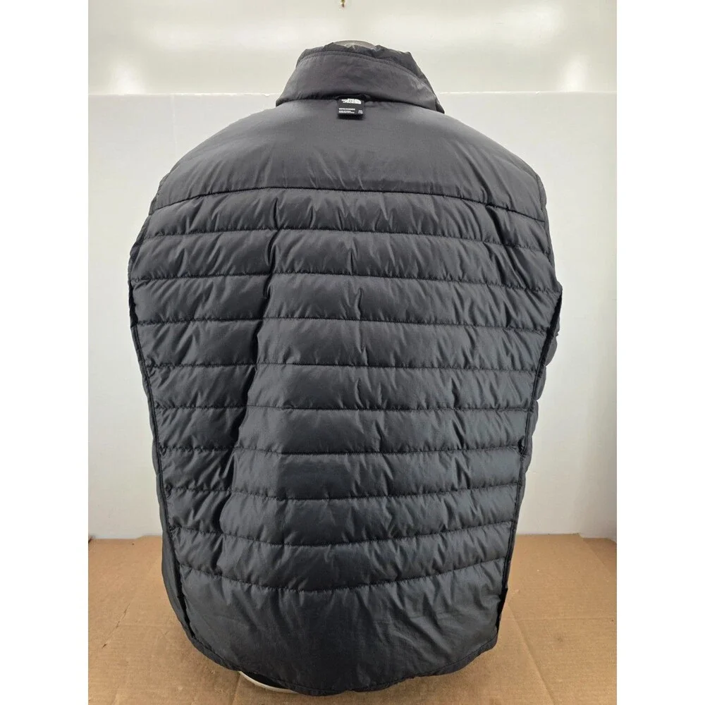 The North Face Puffer Jacket 550 Men's 2XL Black Down Long Sleeve Winter Hiking